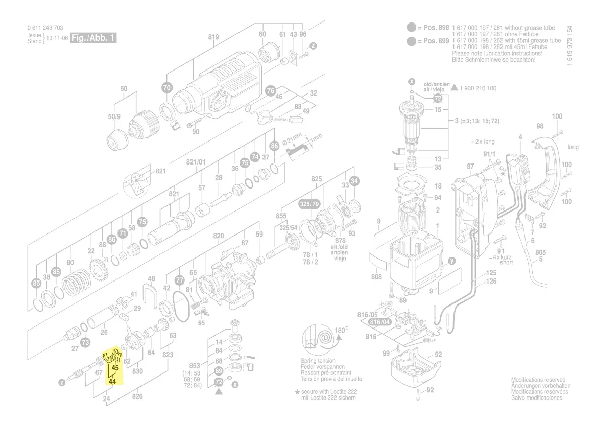 Elément de commutation réf. 1 615 820 092 BOSCH